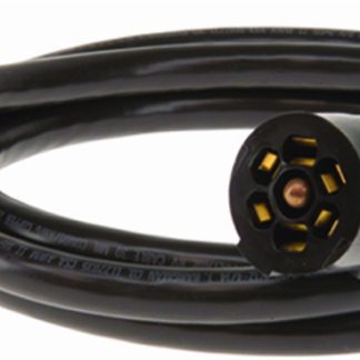 7-Way Molded Trailer End W/ 10' Cable