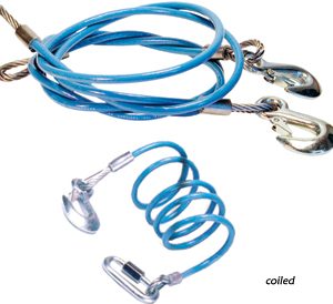 Cable, 64 8000lb W/2-Hooks