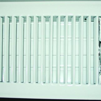 4 X 8 Floor Register - White