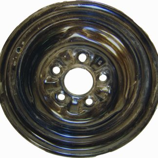 15 x 6 Plain 6H-5.5 Black