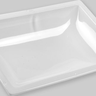 20x8 Neo Angle Inner Garnish White