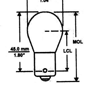 Bulb 1141 Auto/rv Back Up 10/box