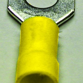 Ringterm 1/4, 12-10 Ga. Insul Yellow, 100 Ct., Header Bag, Ul