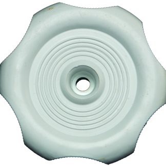 Window Knob - White - 1 Shaft